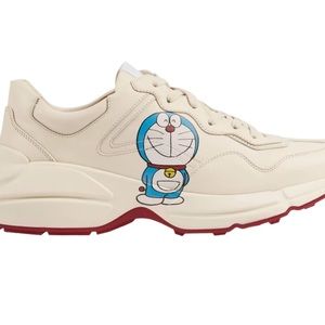 Gucci Doraemon x Gucci Rhyton Sneakers Size 37